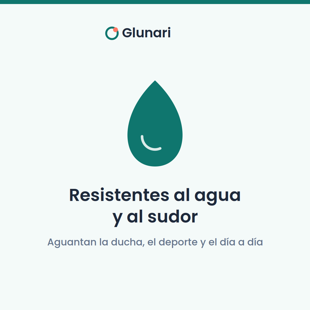 Parches adhesivos para sensor Dexcom G7 – Sin látex y resistentes al agua